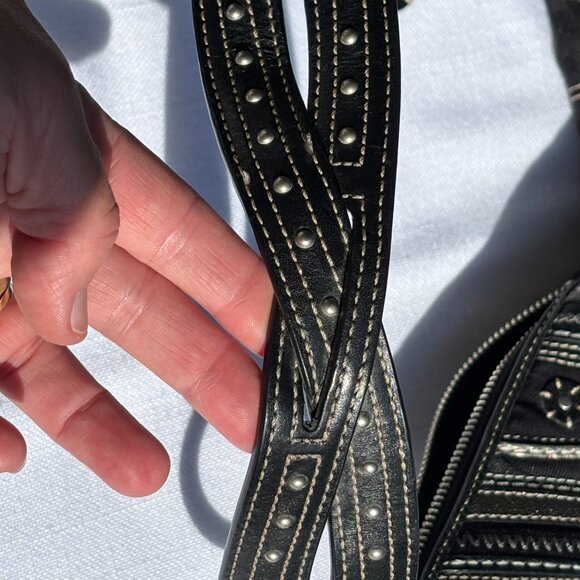 Coach Black Soho Hobo #10483 - Picture 7 of 12